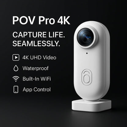 4K POV Action Camera – Capture Life Exactly as You See It